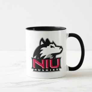 Taza NIU Huskies Wordmark