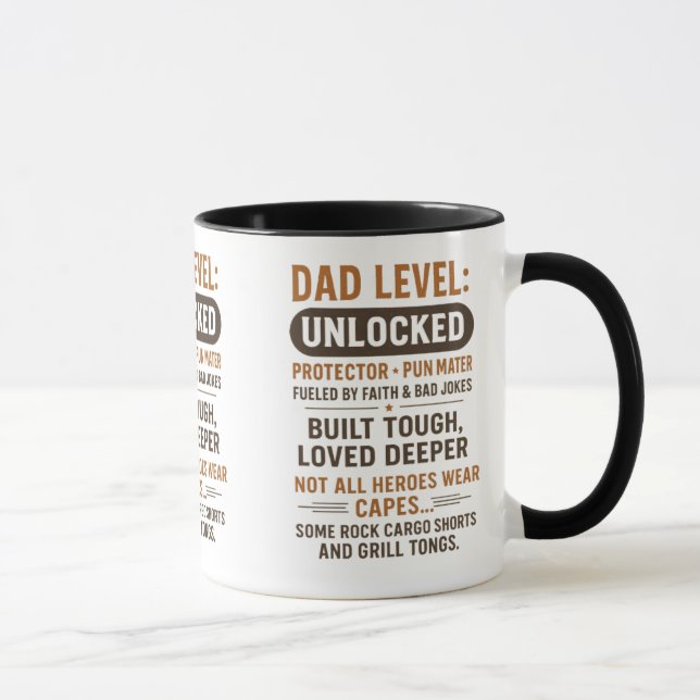 Taza Nivel de padre: desbloqueado (Derecha)
