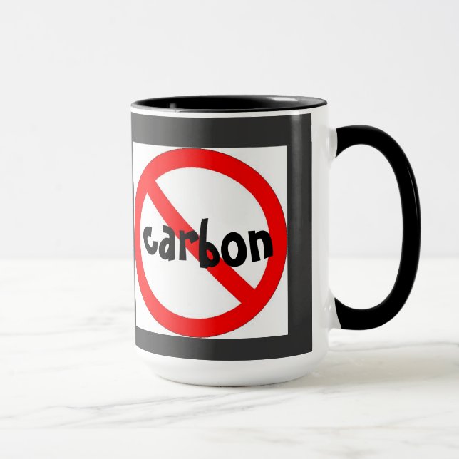 Taza No al carbono MUG (Derecha)