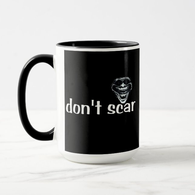 Taza No asustes a Mug (Izquierda)