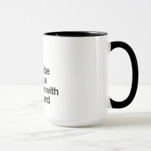 Taza No debo ser de confianza en una librería con un