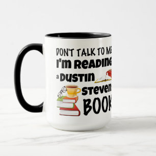 Taza No digas que estoy leyendo un libro de Dustin Stev