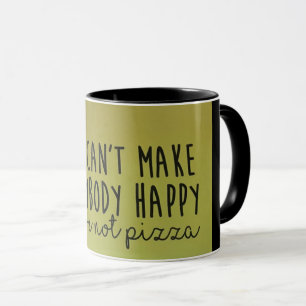 Taza No eres Pizza Mug