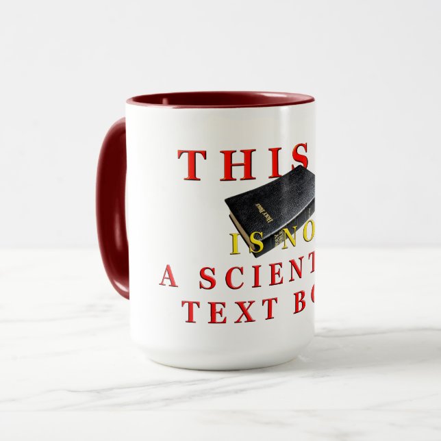 Taza No es ciencia (Anverso izquierdo)