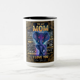 Taza No es fácil para una mujer criar a un hombre - par