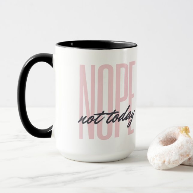 Taza No es hoy Mug (Con donut)