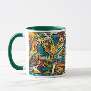Taza "¡No es mi mono!" Bebida Mug