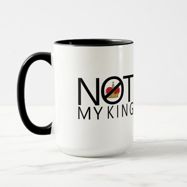 Taza No es mi rey (Izquierda)