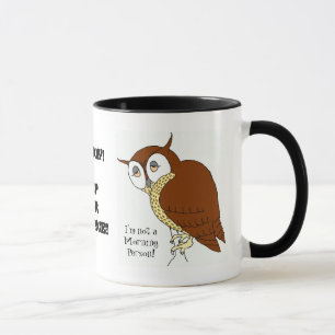 Taza 'No es una persona de la mañana'