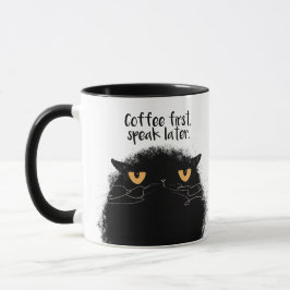 Taza No es una persona matutina