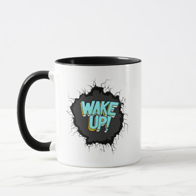Taza No es una persona matutina camiseta de regalo de d (Izquierda)