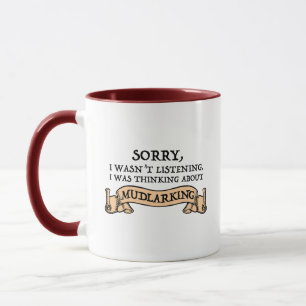 Taza No escuchaba que pensaba en hablar mal
