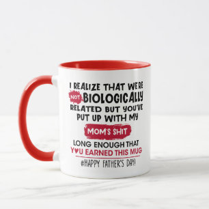 Taza No Está Relacionado Biológicamente Pero Está Puest