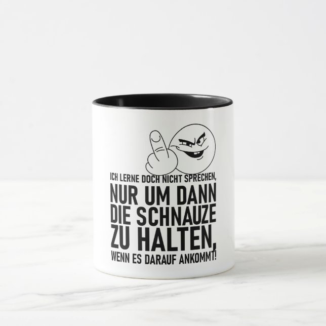 TAZA NO ESTOY APRENDIENDO A HABLAR (Centro)