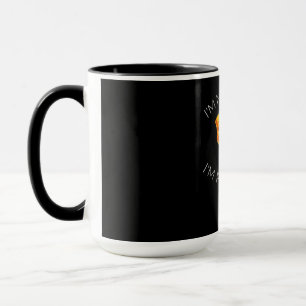 Taza No estoy gritando estoy proyectando máscaras de ac