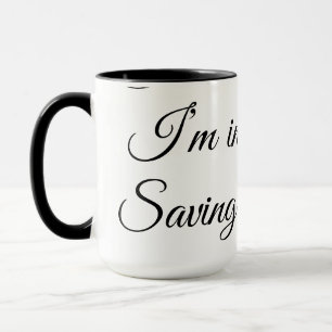 Taza “No estoy perezoso, estoy en modo de ahorro de ene
