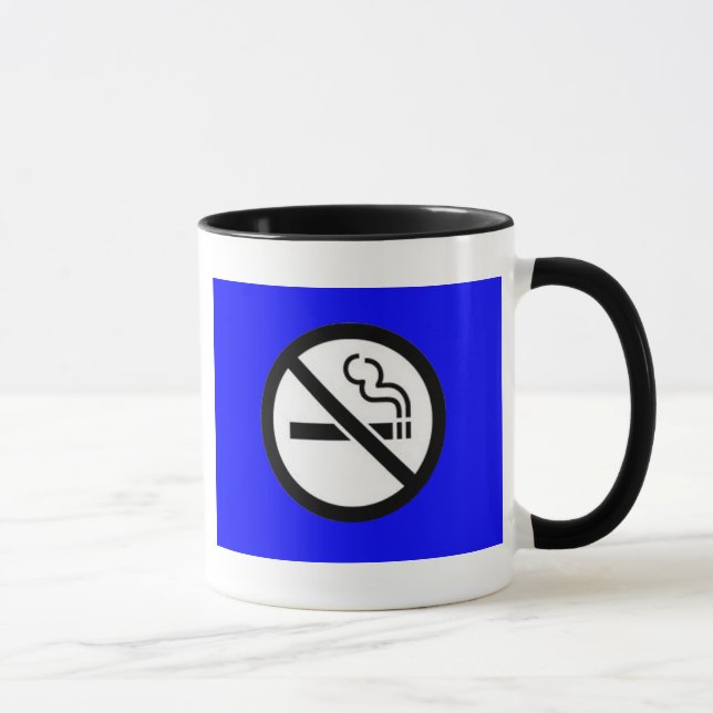 Taza No fumar café Mug (Derecha)