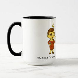Taza No hablamos de cosas triviales. Hacemos sarcasmo y