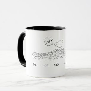 Taza No hables con extraños