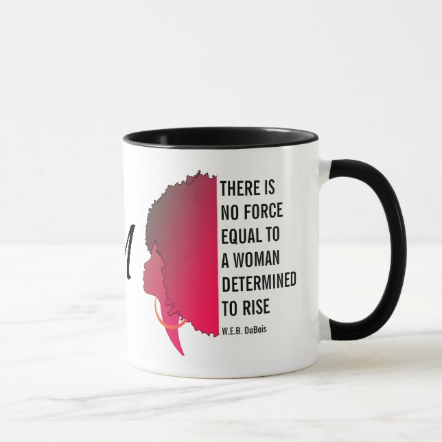 Taza NO HAY FUERZA Inspiradora W.E.B DuBois (Derecha)