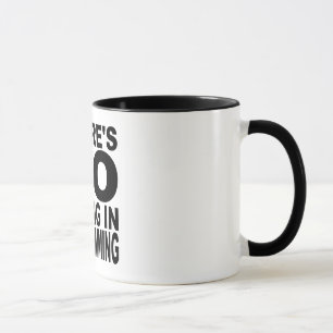 Taza No hay griterío en la programación