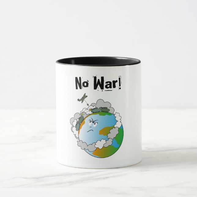 Taza ¡No hay guerra! (Centro)