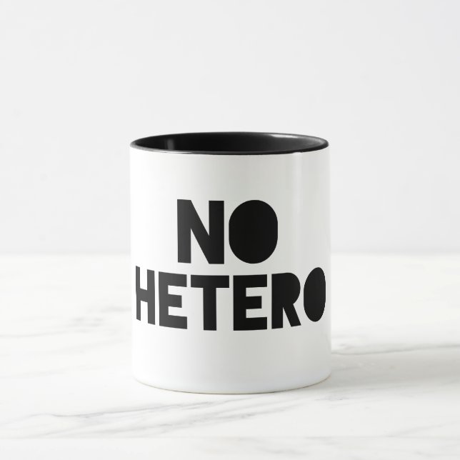 Taza No hay hetero (Centro)
