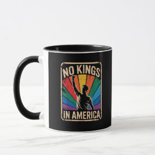 Taza No Hay Reyes En América Desde 1776 Estilo Patrióti