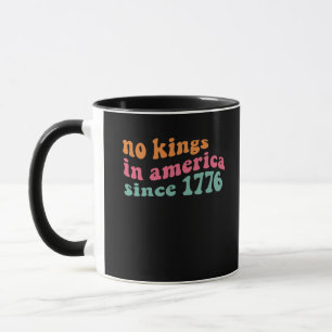 Taza No hay reyes en América desde 1776 Freedom Classic