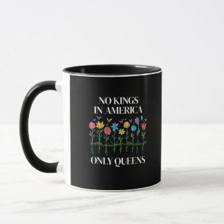 Taza No Hay Reyes En América Solo Reinas Divertidas LGT