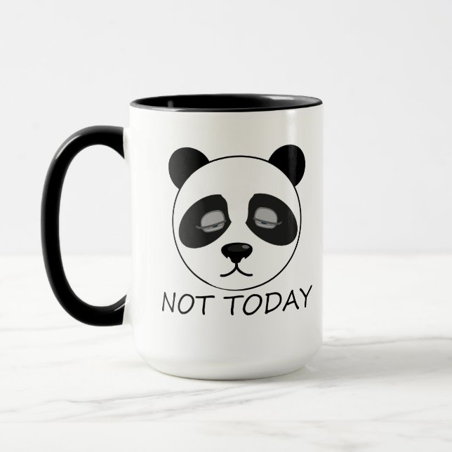 Taza No hoy Panda (Izquierda)