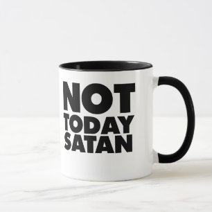 Taza No hoy Satanás