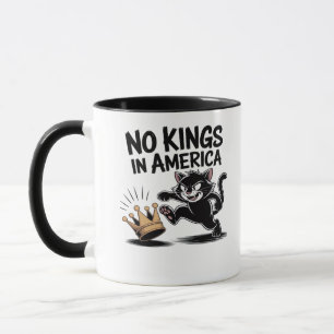 Taza No Kings In America Classic Bold Casual