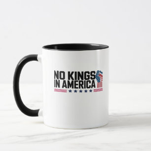 Taza No Kings In America USA Creativo Casual