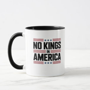 Taza No Kings In America USA Estilo Creativo