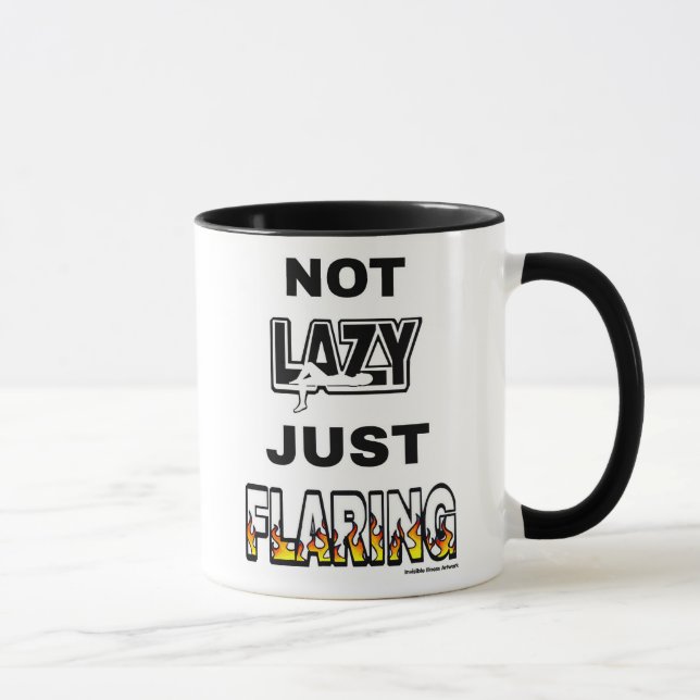TAZA NO LAZY SÓLO FLARING (Derecha)