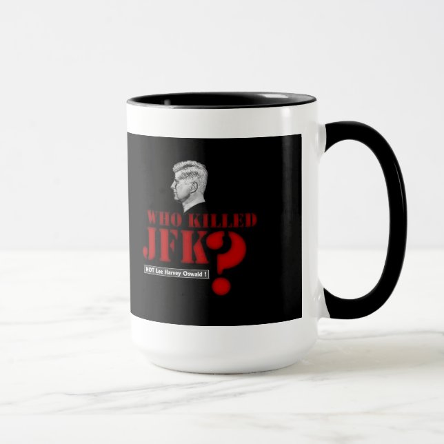 Taza ¡NO Lee Harvey Oswald! (Derecha)