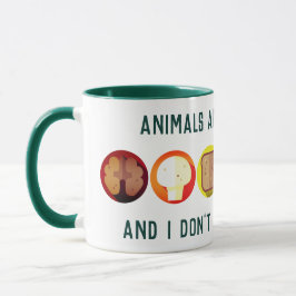 Taza No me como a mis amigos - de vegan