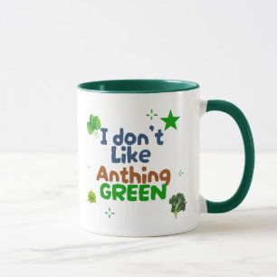 Taza No me gusta nada de Green Mug - Funny Coffee Cup