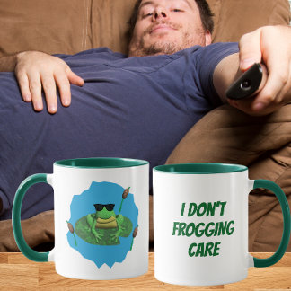 Taza No Me Importa Nada De Ranas