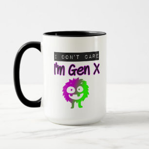 Taza No me importa que sea el general X Monstruo Verde