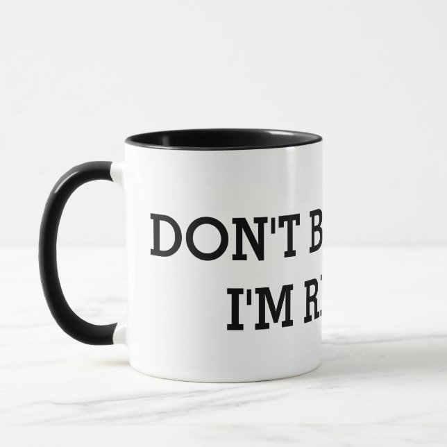 TAZA NO ME MOLESTE QUE LEA (Izquierda)