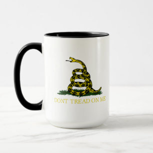 Taza No me pises la bandera de Gadsden 2a