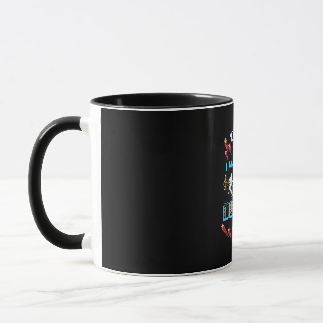 Taza No me saques de los musicales (Izquierda)