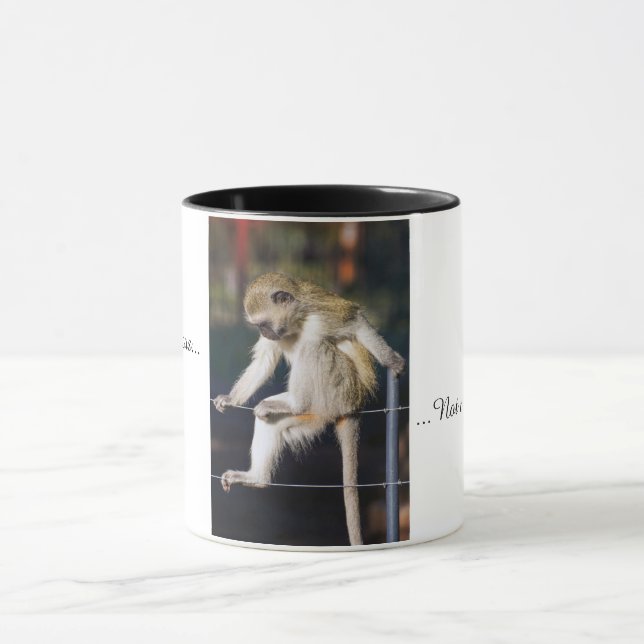Taza No mi circo, no mis monos asalta (Centro)