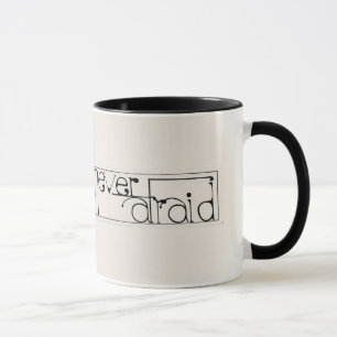 Taza No miedos Mug/Acentos negros