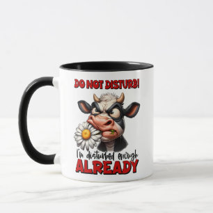 Taza No molestar a las vacas