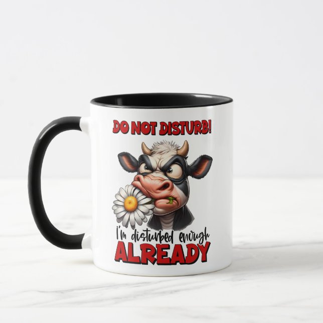 Taza No molestar a las vacas (Izquierda)