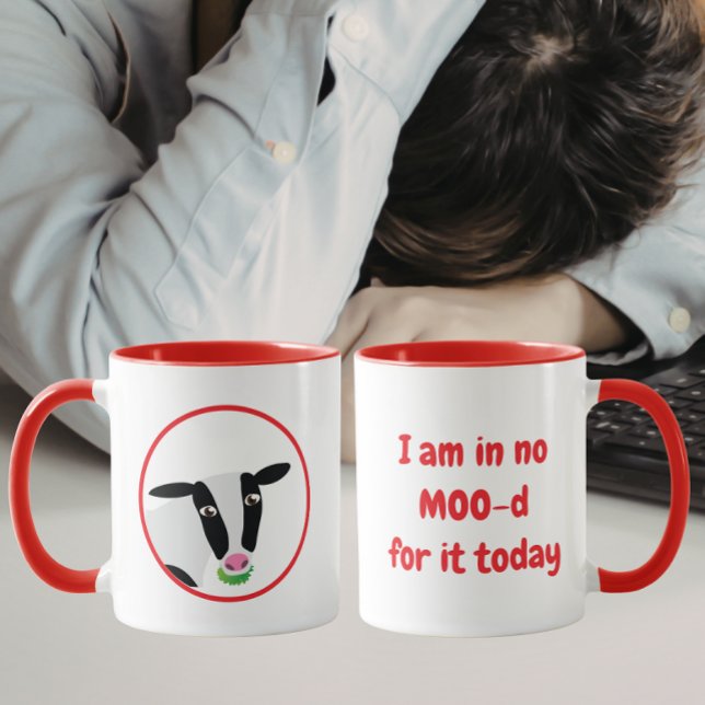 Taza No MOO-d Funny Cow (Subido por el creador)