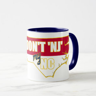 Taza No NUEVAS JERSEY My NORTH CAROLINA